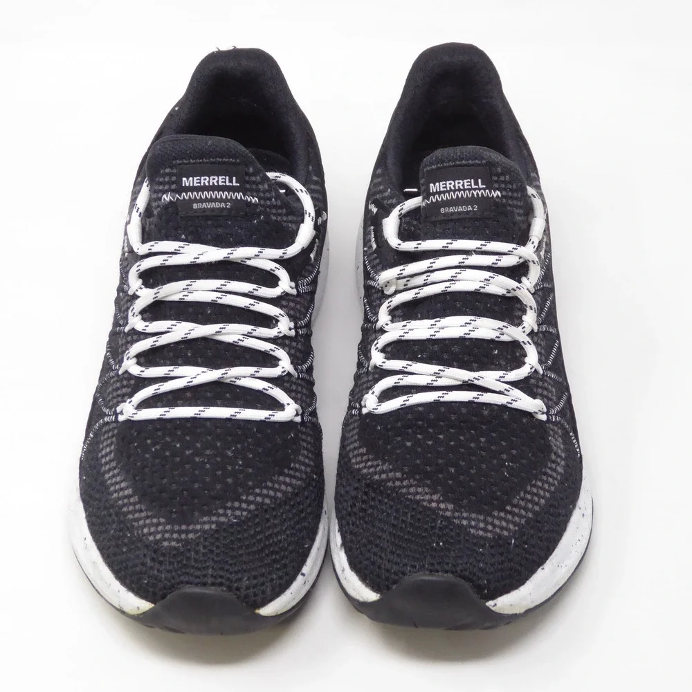 Merrell Womens Bravada 2 Hiking Shoes Black White J036604 Size 7